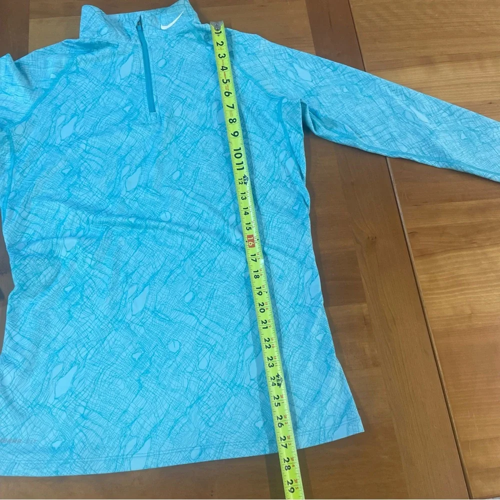 Nike Pro Combat fitted quarter zip pullover large